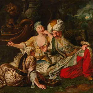 The Mangala Game, First half of the 18th cent Artist: Mock, Jan (Johann) Samuel (c. 1687-1737)