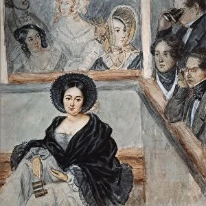 Marie Duplessis (1824-1847), La Dame aux Camelias, 1845