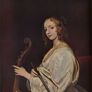 Mary Ruthven, c1635. Artists: Otto Limited, Anthony van Dyck