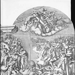 Michelangelos Last Judgment, 1562. 1562. Creator: Nicolas Beatrizet