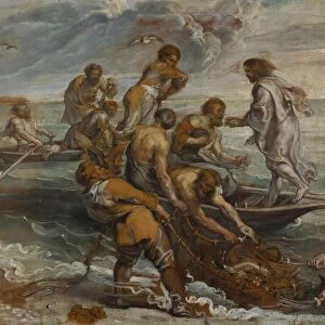 The Miraculous Draught of Fishes, 1618-1619. Artist: Rubens, Pieter Paul (1577-1640)