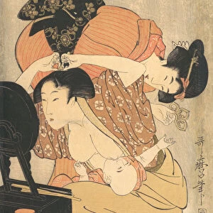 Mother and Child, ca. 1793. Creator: Kitagawa Utamaro