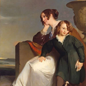 Mother and Son, 1840. Creator: Thomas Sully