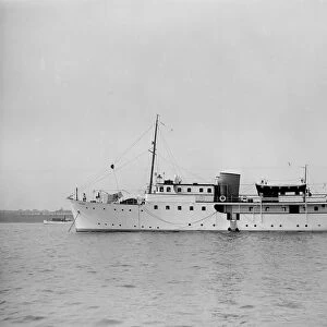 The motor yacht Anna Marie at Southampton, 1934. Creator: Kirk & Sons of Cowes