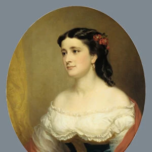Mrs. William Loring Andrews, 1861-63. Creator: George Augustus Baker