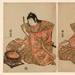 Five Musicians (Gonin bayashi), c. 1783. Creator: Torii Kiyonaga