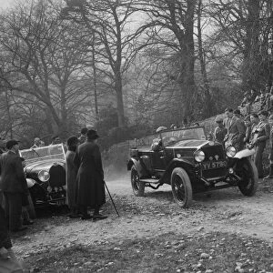 OM open 4-seat tourer, Bugatti Owners Club Trial, Nailsworth Ladder, Gloucestershire, 1932