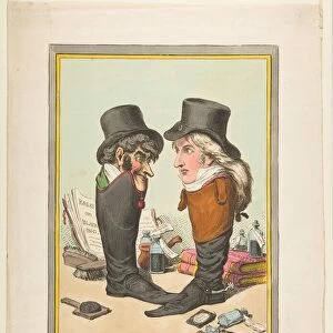 A Pair of Polished Gentlemen, March 10, 1801. Creator: James Gillray