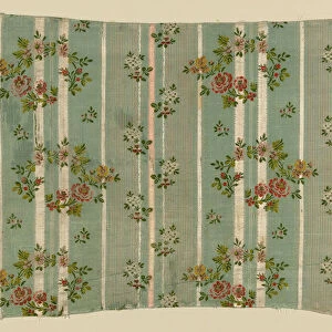 Panel (Dress Fabric), France, 1775 / 1800. Creator: Unknown