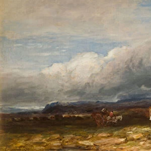 The Peat Gatherers, 1850. Creator: David Cox the elder