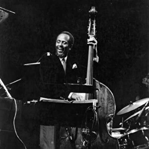 Percy Heath, American jazz bassist, 1964. Creator: Brian Foskett
