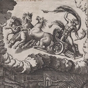 Phaeton, ca. 1514-36. Creator: Agostino Veneziano