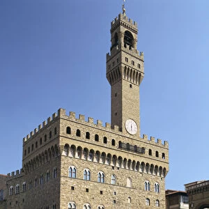 Piazza della Signoria and Palazzo Vecchio, Florence, Italy