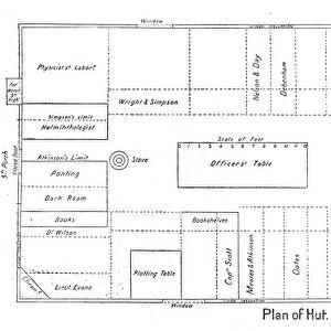 Plan of Hut, c1910–1913, (1913)