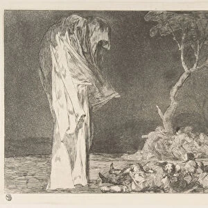Plate 2 from the Disparates : Folly of Fear, ca. 1816-23 (published ca. 1848)