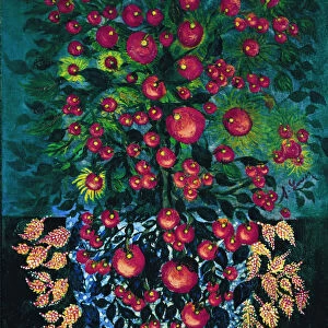 Pommes aux feuilles, 1929-1930. Creator: Louis (Seraphine de Senlis), Seraphine