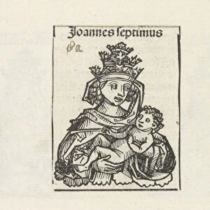 Pope Joan (from the Schedels Chronicle of the World), 1493