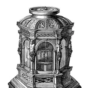Portable clock, 14th-16th century, (1870)
