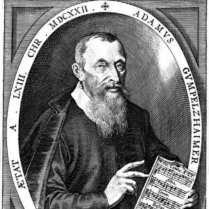 Portrait of the composer Adam Gumpelzhaimer (1559-1625), 1622