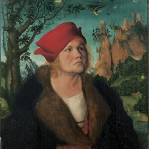 Portrait of Dr. Johannes Cuspinian, c. 1502-1503