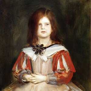 Portrait of Gabriella Lenbach, 1898. Artist: Franz von Lenbach