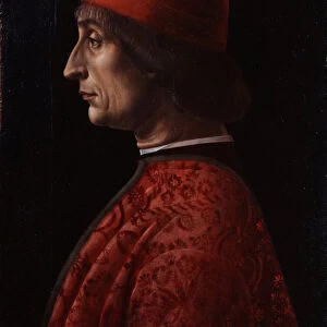 Portrait of Giovanni Francesco Brivio. Artist: Foppa, Vincenzo (active 1456-1516)