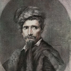 Portrait of a Man, 17th century, (1912). Artist: C Hutin