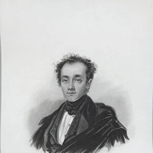 Portrait of the writer Alexander Fomich Veltman (1800-1870), 1841
