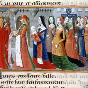 Presentation of the Dauphin Charles, 1403, (1484)