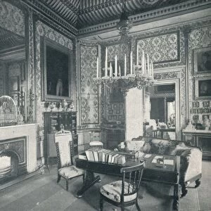The Prince Consorts Writing Room at Buckingham Palace, c1899, (1901). Artist: HN King