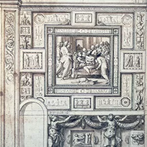 Project for a Wall Decoration of a vault, 16th century. Artist: Perino del Vaga