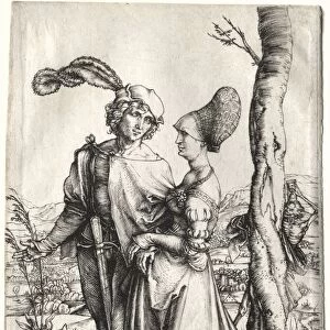 The Promenade, c. 1497. Creator: Albrecht Dürer (German, 1471-1528)