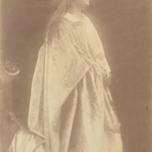 Queen Guinevere, 1874. Creator: Julia Margaret Cameron
