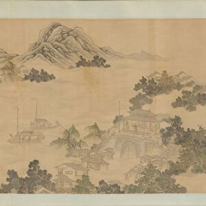 Reminiscence of Jinling, 1686. Creator: Wang Gai