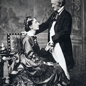 Richard and Cosima Wagner, late 19th century