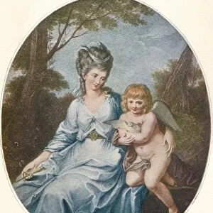 The Right Honourable the Marchioness of Townshend, 1792, (1903). Artist: Thomas Cheesman