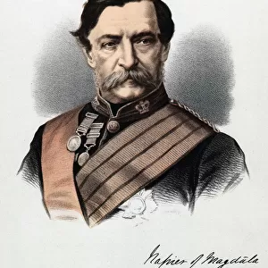 Robert Cornelius Napier, 1st Baron Napier of Magdala, British soldier, c1880