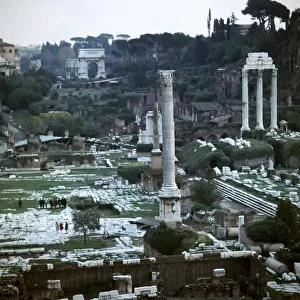 The Roman forum, 2nd-5th century
