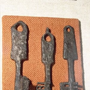 Roman keys, Alesia, France, c1st century