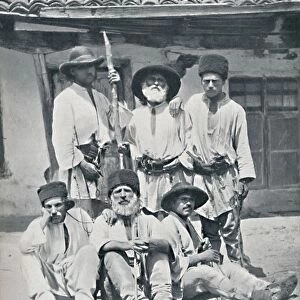 Romanian peasants, 1912