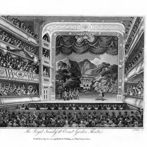 The Royal Family at Covent Garden Theatre, London, 1804. Artist: James Fittler