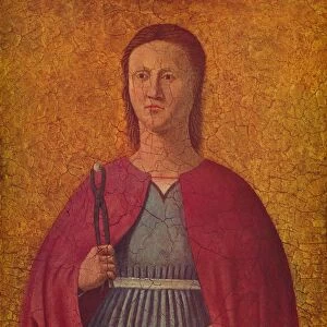 Saint Apollonia, c1455-1460. Artist: Piero della Francesca