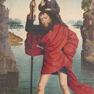 Saint Christopher and the Infant Christ, After 1485. Creator: Unknown