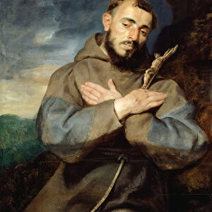 Saint Francis, c. 1615. Creator: Peter Paul Rubens