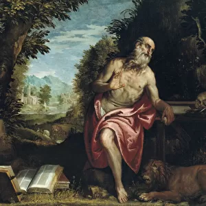 Saint Jerome in the Wilderness, 1585 / 90. Creator: Workshop of Veronese