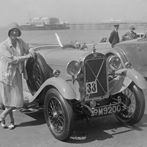 Salmson of Mrs PJM Midgley at the B&HMC Brighton Motor Rally, Brighton, Sussex, 1930