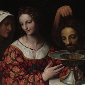 Salome with the Head of Saint John the Baptist, 1500s or later. Creator: Bernardino Luini (Italian