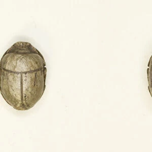 Scarab: Title and Personal Name (?), Egypt, Third Intermediate Period-Late Period (