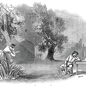 Scene from the new opera of "The Fairy Oak", at the Drury Lane Theatre, 1845