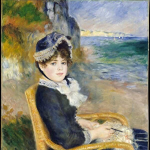 By the Seashore. Artist: Renoir, Pierre Auguste (1841-1919)